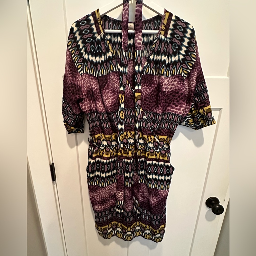 Jack and Ginger print dress